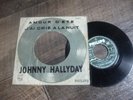 SP  EO  JUKE BOX POCHETTE CIBLE ORIGINALE JOHNNY HALLYDAY  AMOUR D.ETE +1