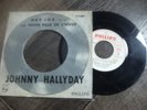 TRES RARE  SP  EO  JUKE BOX POCHETTE CIBLE ORIGINALE JOHNNY HALLYDAY HEY JOE +1