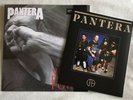 PANTERA VULGAR DISPLAY OF POWER [MARBLED WHITE&METAL LP]+ BOOK OF PANTERA IN HND