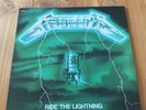 Metallica : ride the lightning - vinyle -1984-pressage très Très Rare : SB 18026