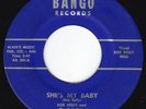 Raw Detroit Blues Rumba BOB KELLY & THE BOB KATS She's My Baby 45 Bango HEAR