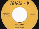 Hypnotic TX Rockabilly BUDDY KNOX w/ORCHIDS Party Doll 45 Triple-D HEAR