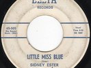 TX Honky-Tonk Rockabilly Twang SIDNEY ESTER Little Miss Blue 45 Delta HEAR