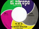 TX Chicano Soul Balada THE MEXICAN REVOLUTION Yo No Se 45 El Zarape HEAR