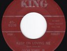 Rugged Minor-Key Deep Soul R&B OSCAR TONEY, JR. Keep On Loving Me 45 King HEAR