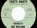 CA Boogaloo Soul Mover MEL WILLIAMS Sookie 45 Tasty Hasty HEAR