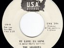 Soaring Chicago Northern Soul Crossover SHADOWS My Love Is Gone 45 U.S.A. HEAR
