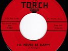 TX Garage Pop Drone THE BARONS I'll Never Be Happy 45 Torch HEAR