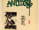 Antidote - Thou Shalt Not Kill 1983 45 EP Antidote ?NYC Hardcore Punk w/ Insert