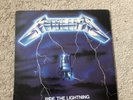 Metallica ?Ride The Lightning LP Vinyl Record Elektra ?60396-1 1984 & insert