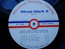 16-Inch Transcription Hollywood Calling Show #40  Standard Program Library