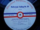 16-Inch Transcription Hollywood Calling Show #26  Standard Program Library