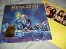 MEGADETH -RUST IN PEACE- AWESOME  RE-PRESS VINYL LP CAPITOL 2008 USA