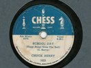78 rpm Chuck Berry Chess 1653 School Day in G/V-
