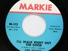 FOUR HOLIDAYS No Soul 45rpm I Can't Wait b/w I'll Walk Right Out the Door HEAR