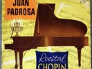 Juan Padrosa Chopin Recital Zafiro Z-L 34 Mono Ed.1 Spain RARE