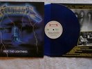 METALLICA - Ride the lightning LP Blue Vinyl,Rock Metal,Thrash,Slayer,Motorhead