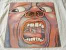KING CRIMSON IN THE COURT OF 1st UK A2/B2 MATRIX, TEXTURED LABELS, E.J DAY COVER