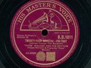 78tk-Jazz Piano-HMV-UK-B.D.1011-Fats Waller-(Twenty Four Robbers/Pan Pan)