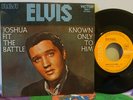 ELVIS PRESLEY, French 45, JOSHUA FIT THE BATTLE/KNOWN ONLY TO HIM. 49.811. MINT.