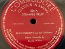 BILLIE HOLIDAY Strange Fruit / Fine and Mellow Commodore US-1939 10