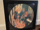 Framed Band Of Gypsys Picture Disc Jimi Hendrix Album 12” LP