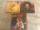 BOB MARLEY RASTAMAN VIBRATION-NATTY DREAD-LIVE 180 GRAM BRAND NEW SET OF 3 LP’s