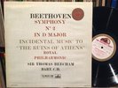 BEETHOVEN Symphony No. 2 / The Ruins Of Athens BEECHAM RPO ASD 287 G/C ED1 UK