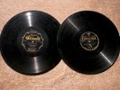 TWO RARE COUNTRY RECORDS: Gennett 6376 EE- and Columbia 15628-D VV+ 1928 & 1930
