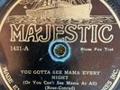Majestic 1431 SAMMY SWIFT JAZZ BAND ( off BLACK SWAN) 78 rpm rare 1922
