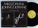 MILES DAVIS & JOHN COLTRANE Live In Stockholm 1960 DRAGON 2XLP VG++ mono sweden^