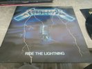 Metallica Ride The Lightning Lp 1984 Music for Nations France