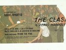 THE CLASH:VINTAGE SPANISH TICKET CONCERT-SPAIN TOUR- COLLECTORS FRAME