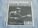 Rossini/Gamba - Overtures 1961 UK LP STEREO DECCA SXL 2238 WBG ED 1