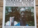 Gerald Heard 'Explorations Vol. 2: Survival, Growth & Rebirth' ACID ARCHIVES 3LP