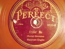 78 : PERFECT 12135 -MAUREEN ENGLIN -FOOLIN' ME (BECHET) / HINKY DINKY PARLEY VO