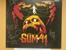 Sum 41 Order In Decline  Signed Limited Edition Yellow Vinyl + A PROOF NEW