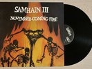 Samhain III RARE November Coming Fire Danzig Metal Vinyl Record LP