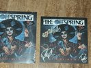 The Offspring Let the Bad Times Roll Vinyl Signed Blue Black Marble Auto New