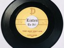 Great TX Rockabilly 45 GLENN BARBER Your Heart Don’t Love / Most D RECORDS hear
