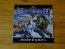 BOLT THROWER - MERCENARY (RARE BRITISH HEAVY METAL DEATH METAL VINYL) GREAT COND