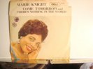 45 PICTURE SLEEVE- OKEH  7141-MARIE KNIGHT  -COME TOMORROW- RARE SLEEVE