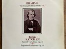 Katchen/Brahms Piano Works vol 7 original grooved W/B SXL 6218 (1W/1W)