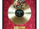 Manowar - Hail To England Vinyl Gold Metallized Mounted Record
