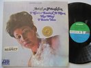ARETHA FRANKLIN I Never Loved A Man ATLANTIC SD 8139 Hype Sticker Soul R&B LP