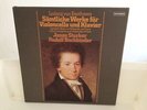 JANOS STARKER - CELLO RECITAL - BEETHOVEN COMPLETE WORKS - TELEFUNKEN - 3 LP BOX