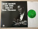 SON THOMAS Son Down On The Delta US 1st Press Country Blues LP FLYING HIGH NM