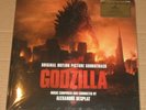 Godzilla 2014 Limited Numbered Coloured Vinyl 2 x LP Alexandre Desplat Blood Red