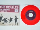 BEATLES She Loves You CAPITOL 45 NM red vinyl w/picture sleeve BEAUTIFUL