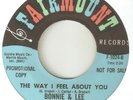 BONNIE & LEE The Way I Feel About You I Need Ya FAIRMOUNT DJ NORTHERN SOUL  45